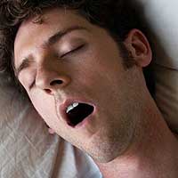 Snoring may lead to chronic bronchitis