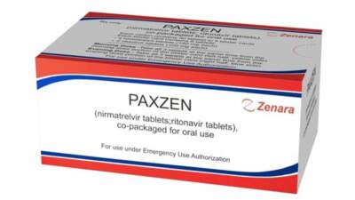 Paxlovid (Paxzen) reduces risks of later developing long COVID