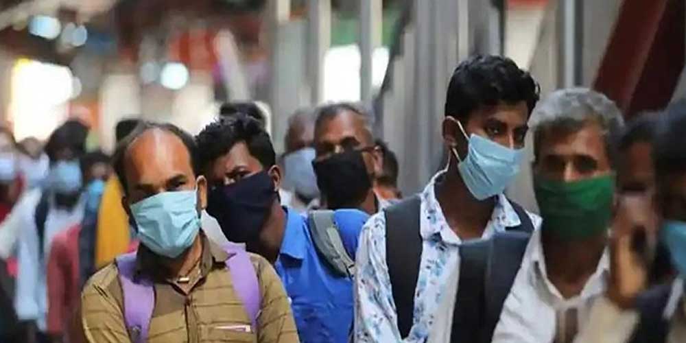 Masks mandatory in public places amid Covid scare in Kerala, India