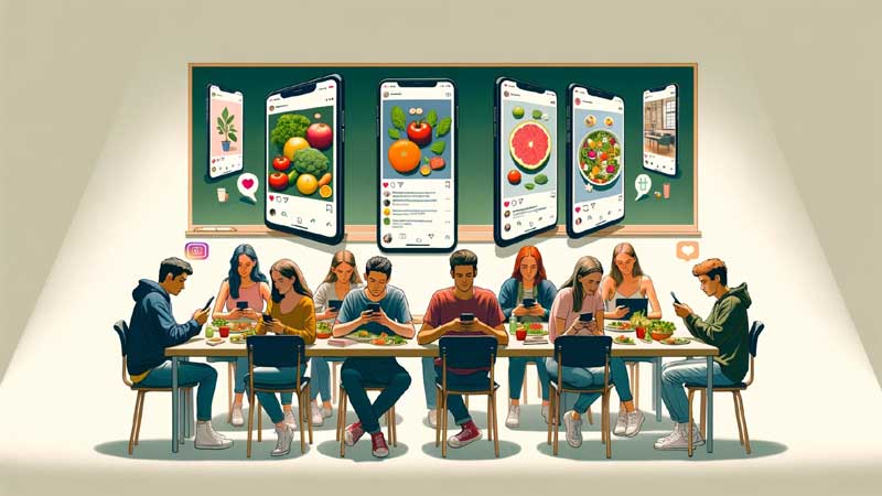 Social Media Helps Young People Eat More Fruits and Veggies